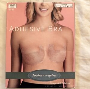 Fashion Forms Nude Adhesive Lift Bra | Strapless Backless | Size D OS